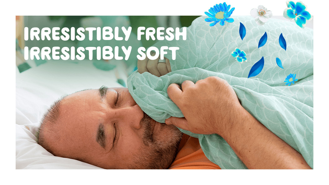 Gain Blissful Breeze sheets Irresistibly Fresh and Irresistibly Soft