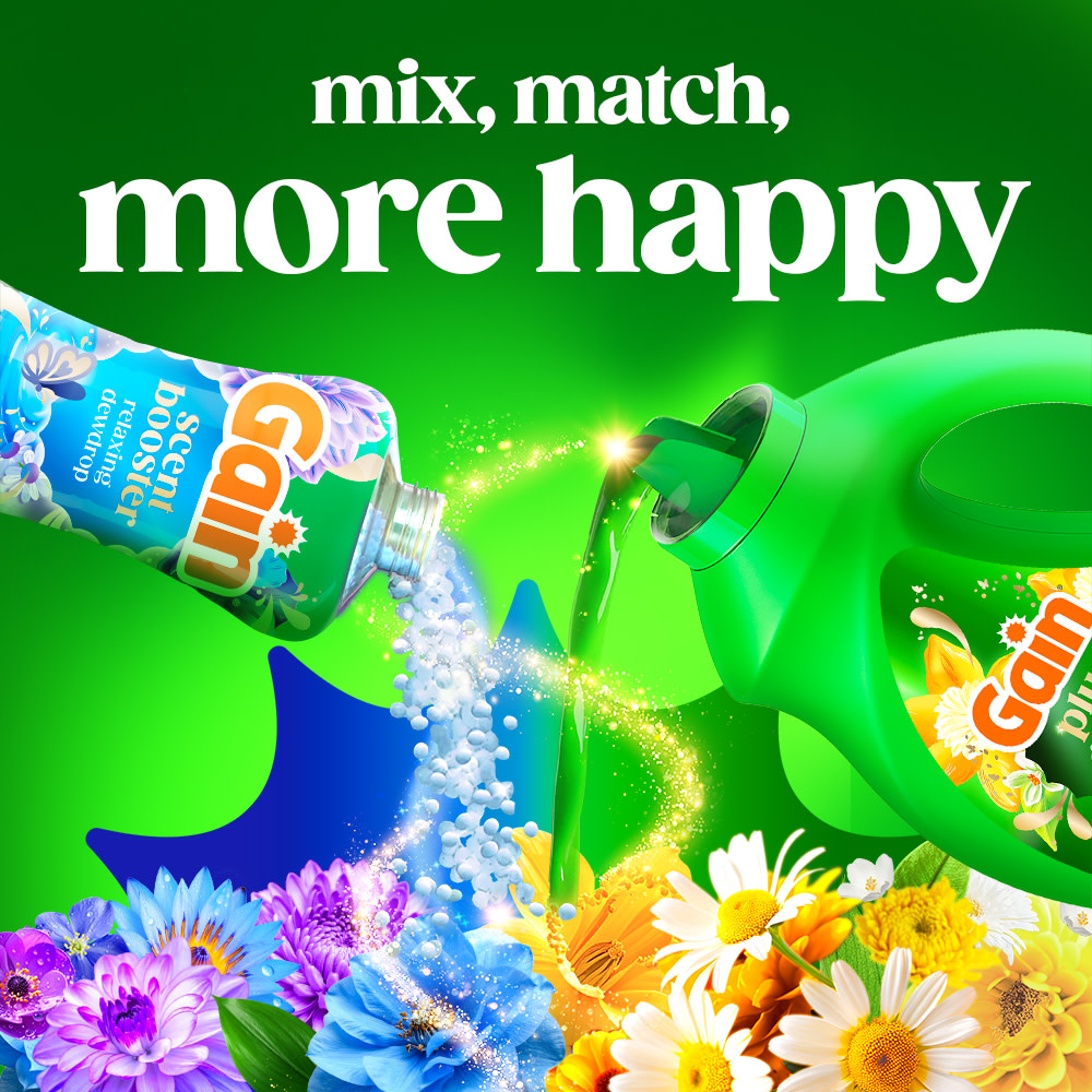 Gain Relax In-Wash Laundry Scent Booster