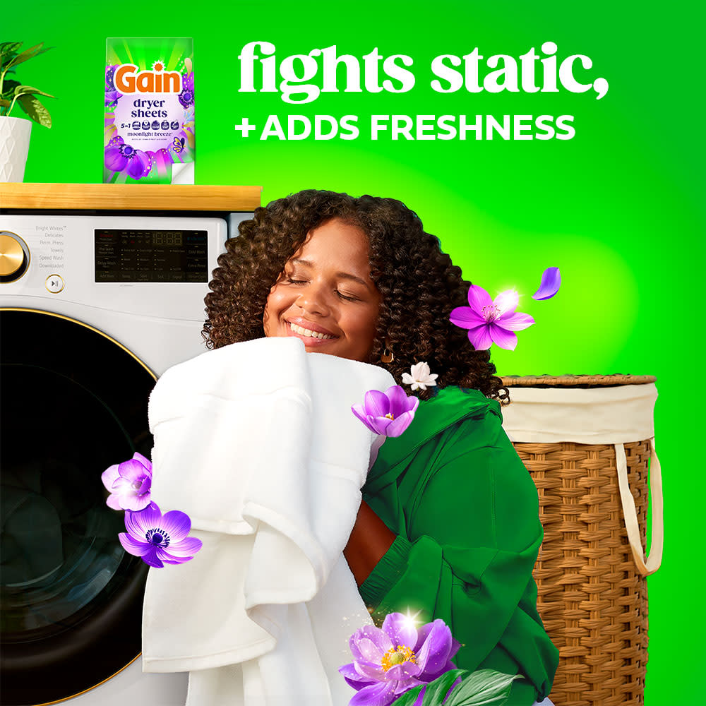 Gain Moonlight Breeze Fabric Softener Sheets