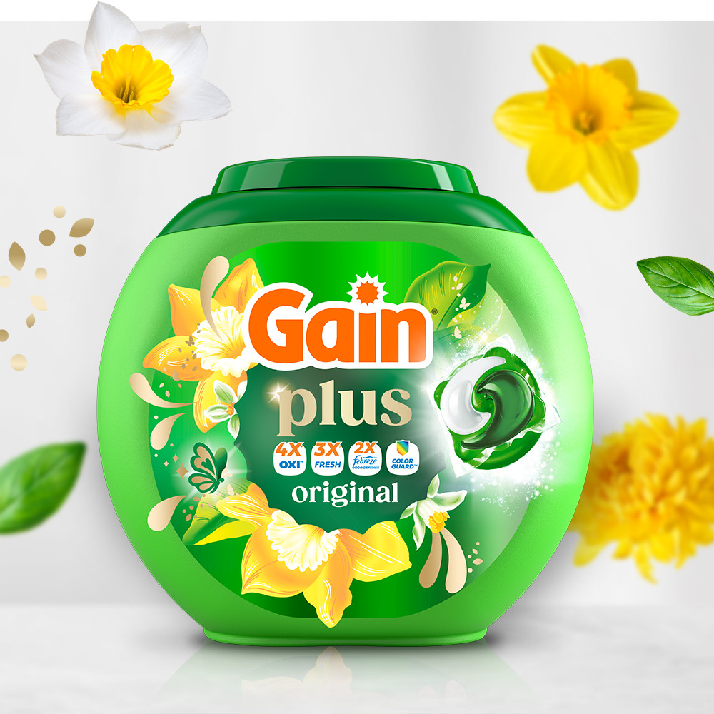 Gain Plus Original Detergent Pacs primary image