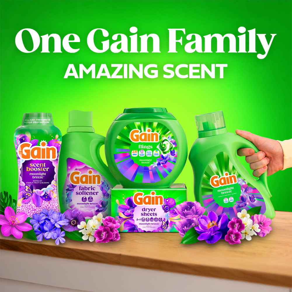Gain Moonlight Breeze Fabric Softener Sheets