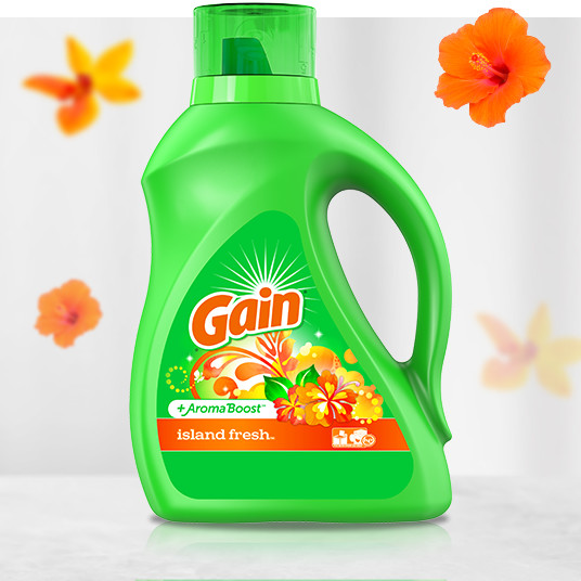Gain Island Fresh Liquid Laundry Detergent