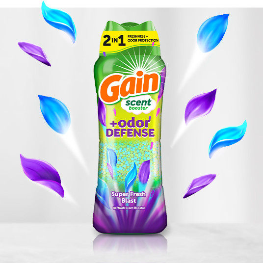 Gain+Odor Defense Super Fresh Blast Scent Booster