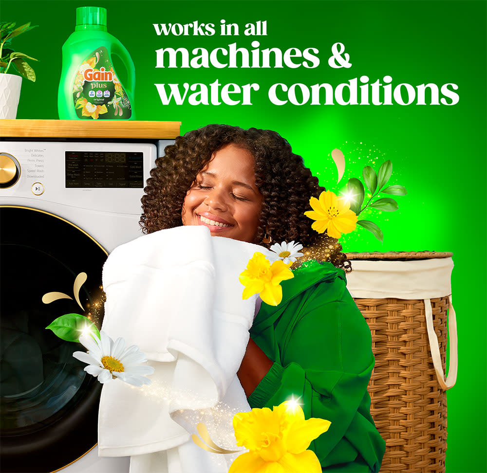 Gain Plus Original Liquid Detergent