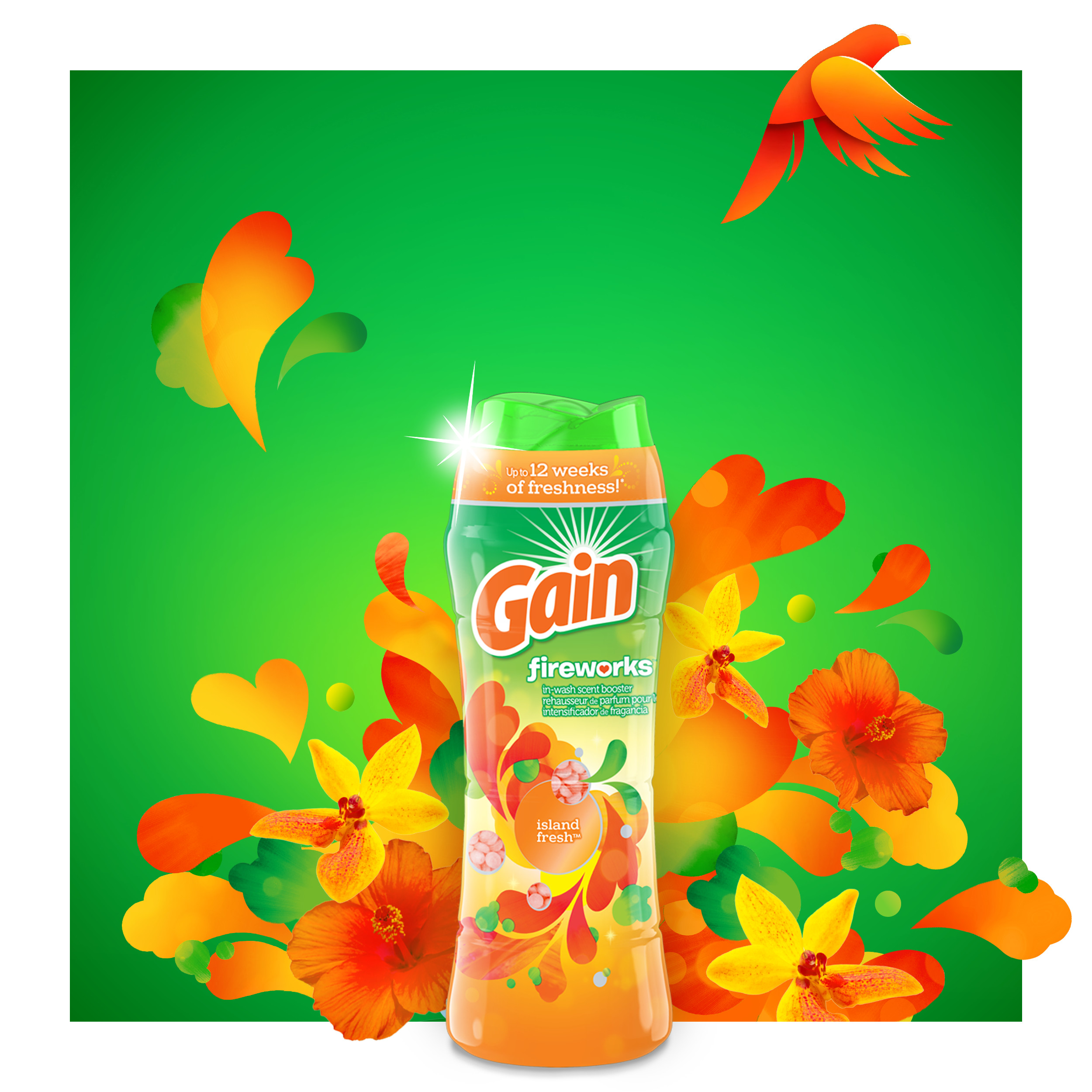 Gain Island Fresh Scent Booster