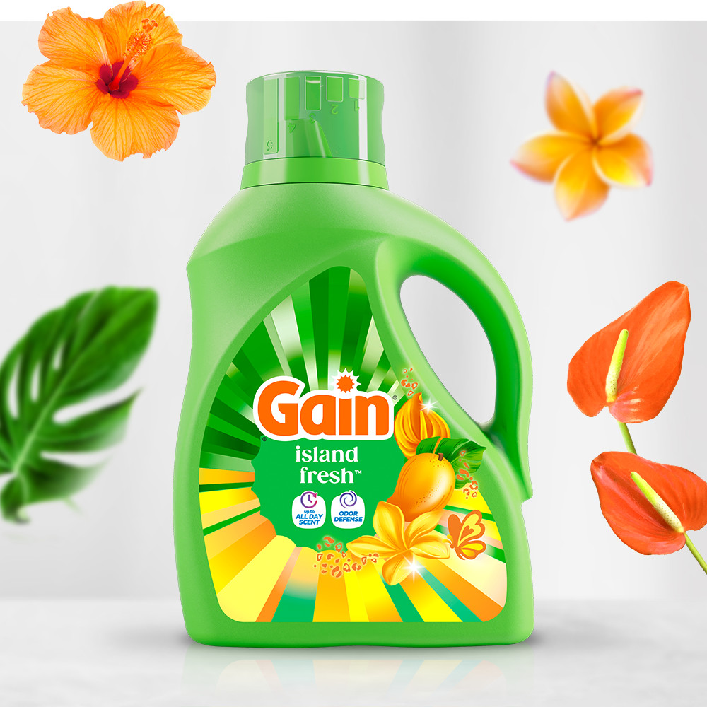 Gain Island Fresh Liquid Laundry Detergent