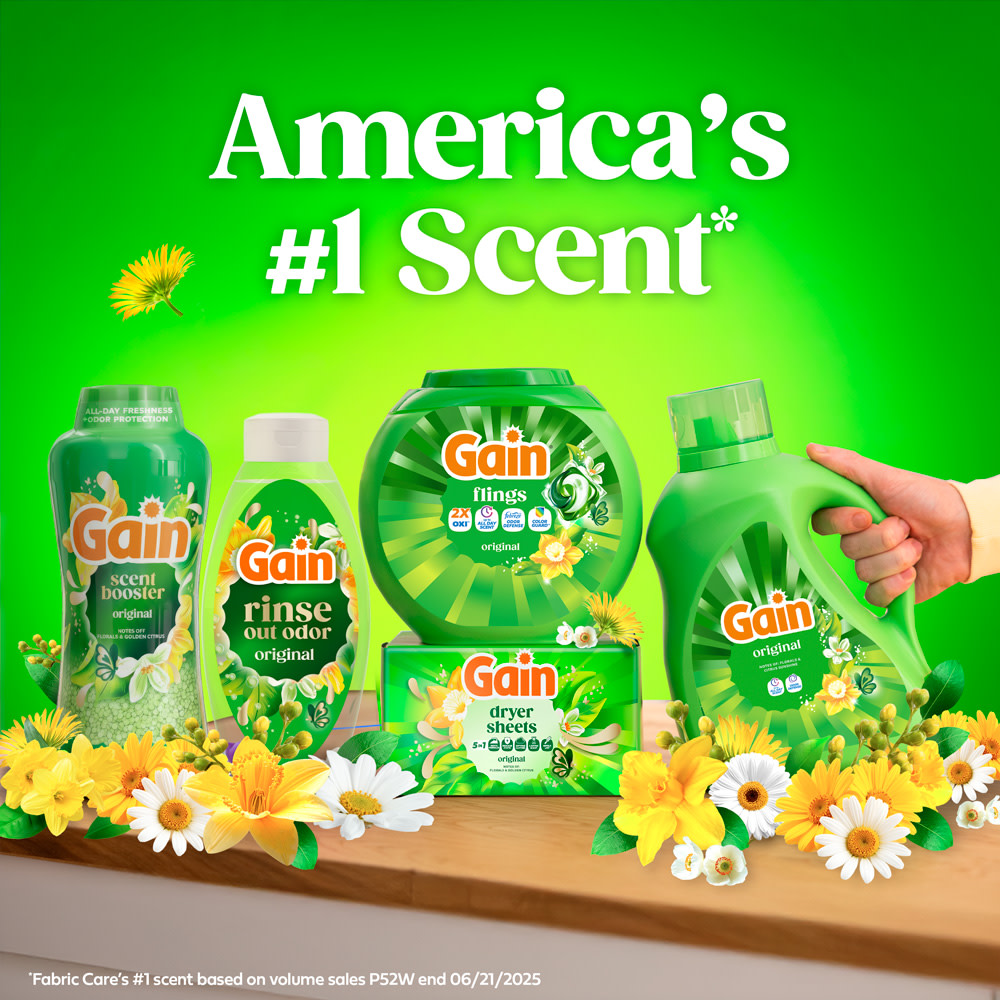 Gain Original Rinse and Renew Fabric Rinse secondary image 06 americas number 1 scent