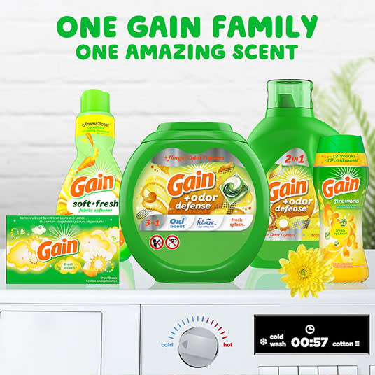 One Gain family, one amazing scent