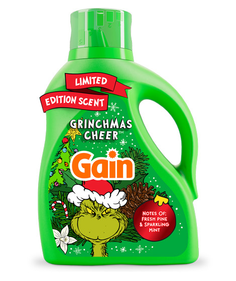 Gain Grinchmas Cheer Liquid Detergent listing image