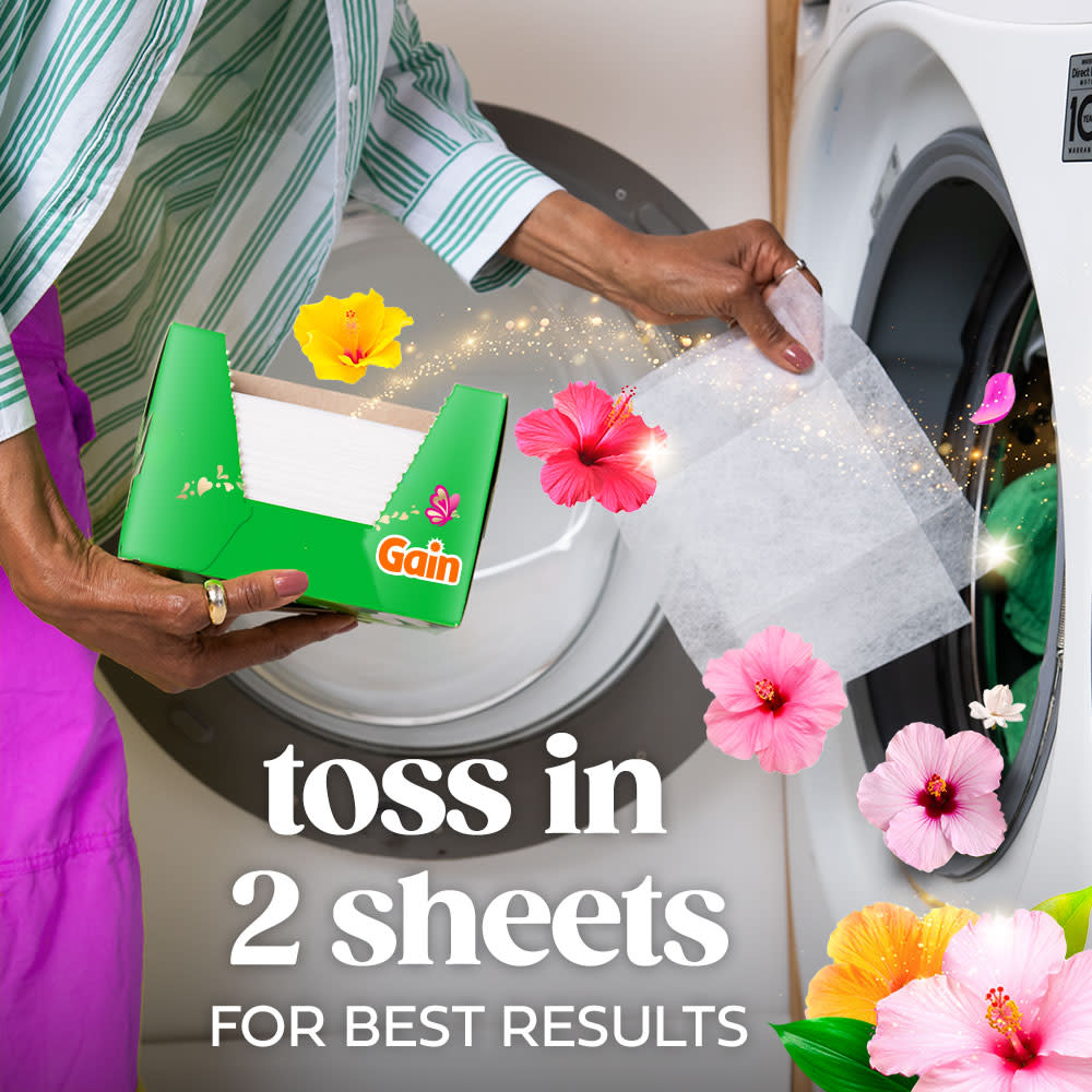 Gain Happy Fabric Softener Sheets
