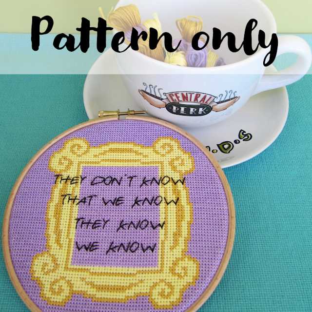 Product Image of They Don't Know - Pattern Only #1