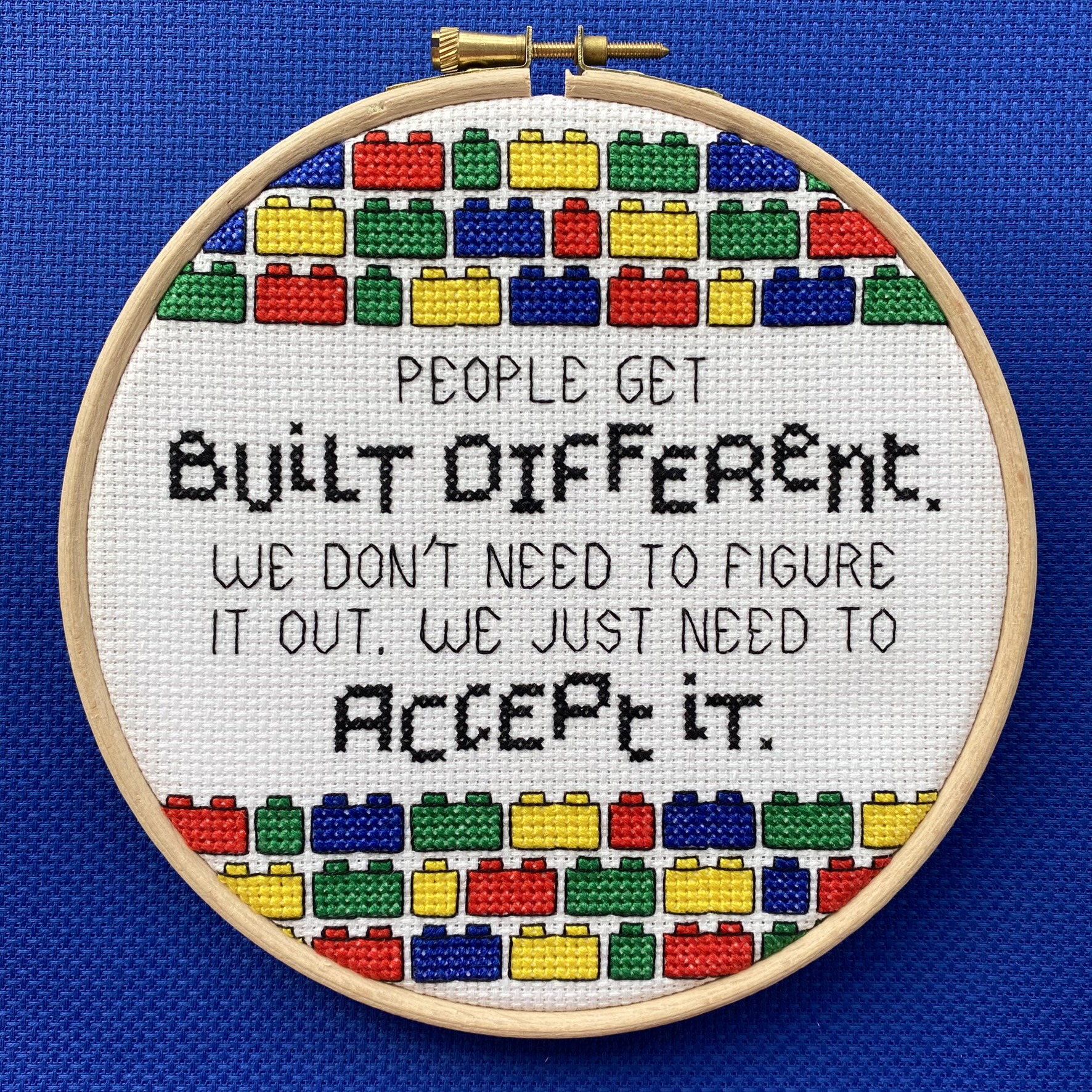 Product Image of Built Different - Pattern Only #6