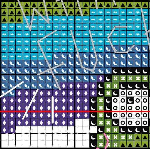 Product Image of Frog - Pattern Only #4