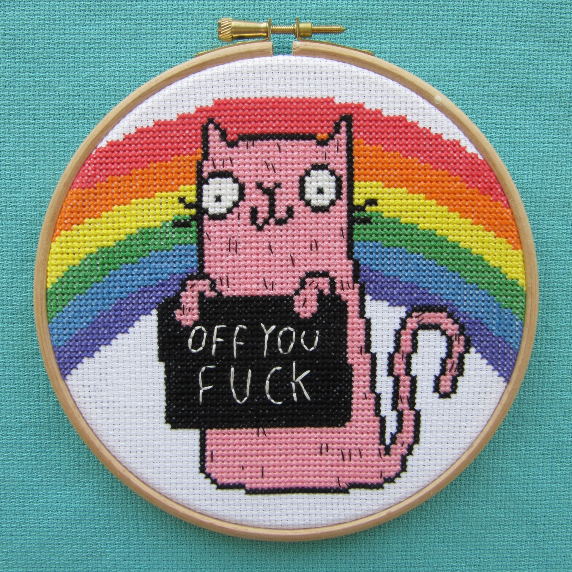 Product Image of Sweary Cat - Pattern Only #3