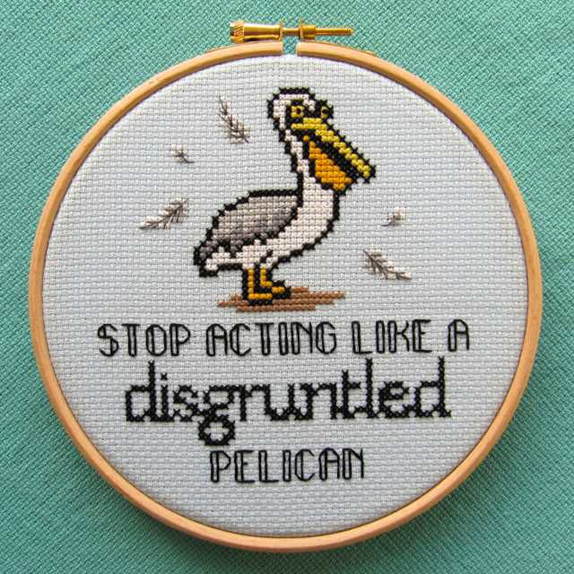 Product Image of Disgruntled Pelican - Pattern Only #2