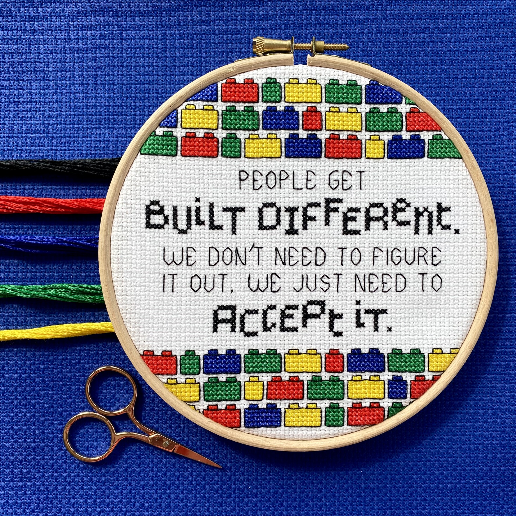 Product Image of Built Different - Pattern Only #4