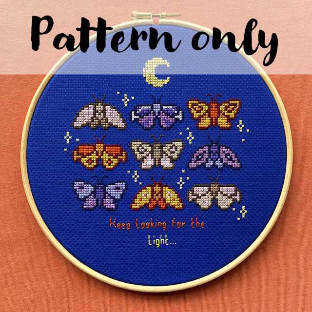 Product Image of Moths - Pattern Only #1