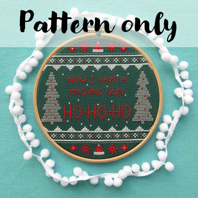 Product Image of Die Hard Ho Ho Ho - Pattern Only #1