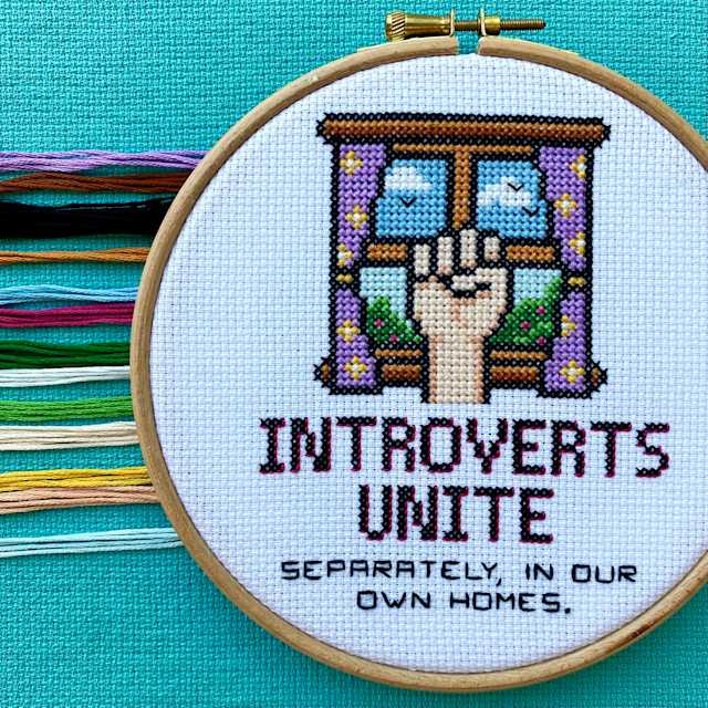Product Image of Introverts Unite - Kit + Needle Minder Bundle #5