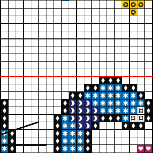 Product Image of I Love You - Pattern Only #4