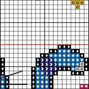 Product Image of I Love You - Pattern Only #4