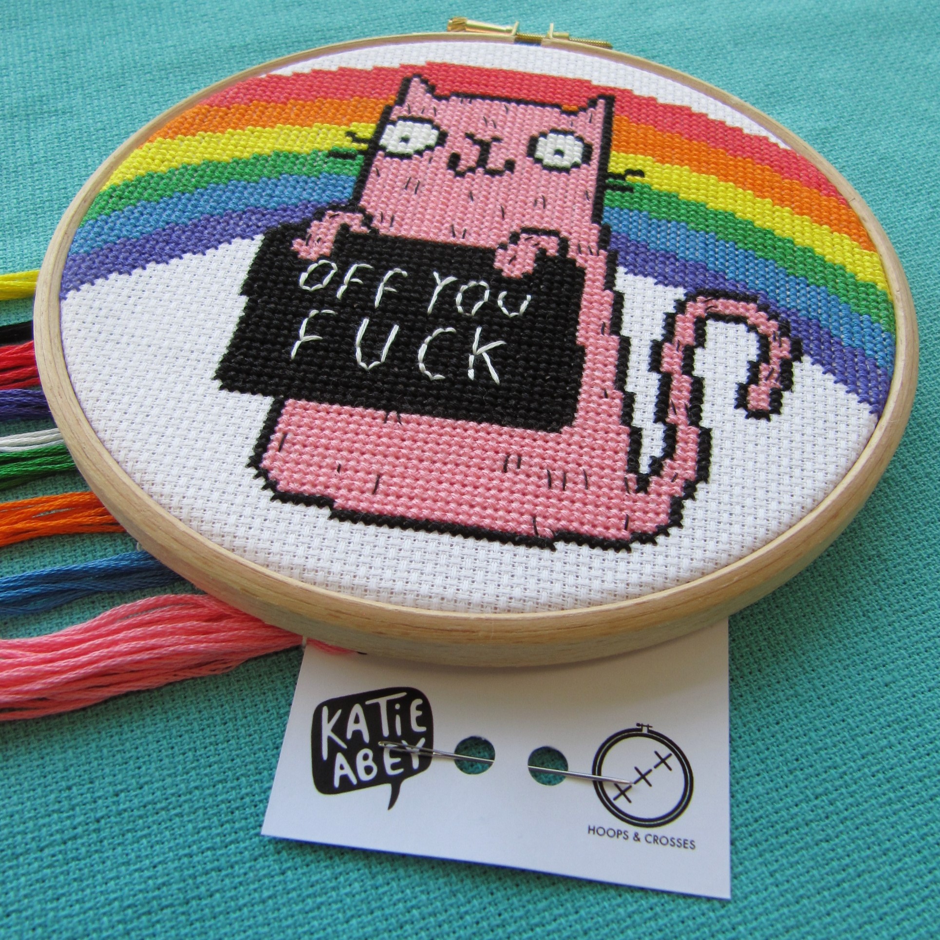 Product Image of Sweary Cat - Pattern Only #4