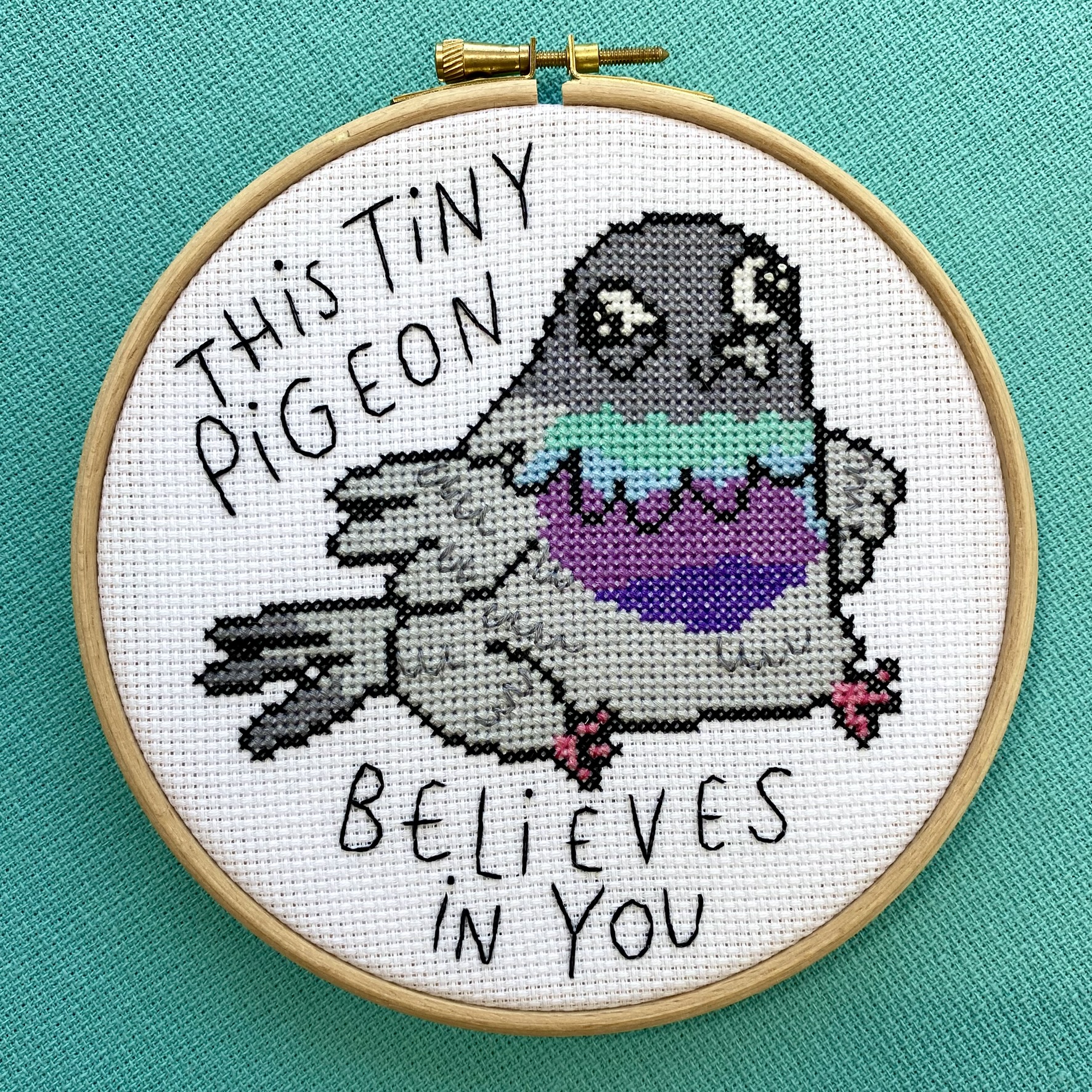Product Image of Tiny Pigeon - Pattern Only #6