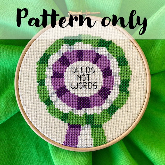Deeds Not Words pattern 1
