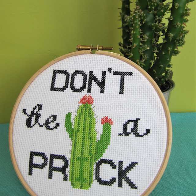Product Image of Don't Be A Prick - Pattern Only #3