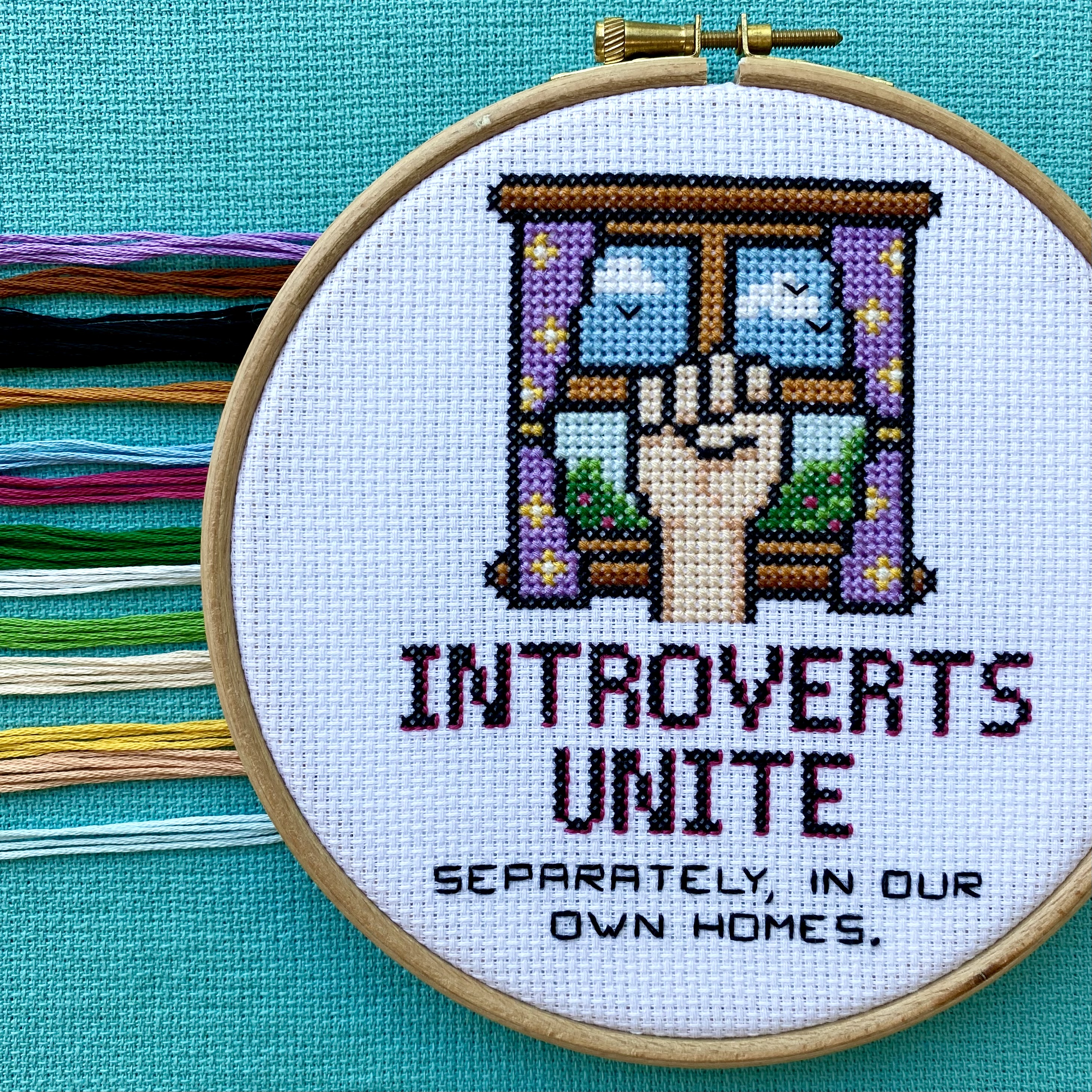 Product Image of Introverts Unite - Pattern Only #5