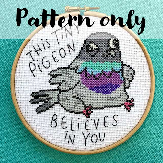 Product Image of Tiny Pigeon - Pattern Only #1