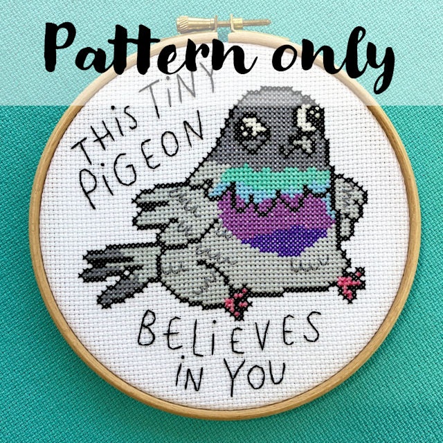 Tiny Pigeon pattern 1