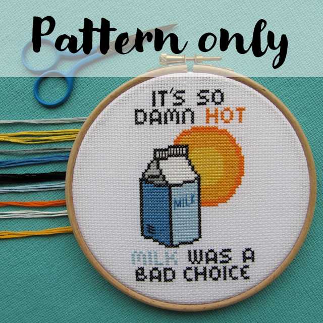Product Image of Milk Was A Bad Choice - Pattern Only #1