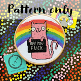 View Sweary Cat - Pattern Only product page