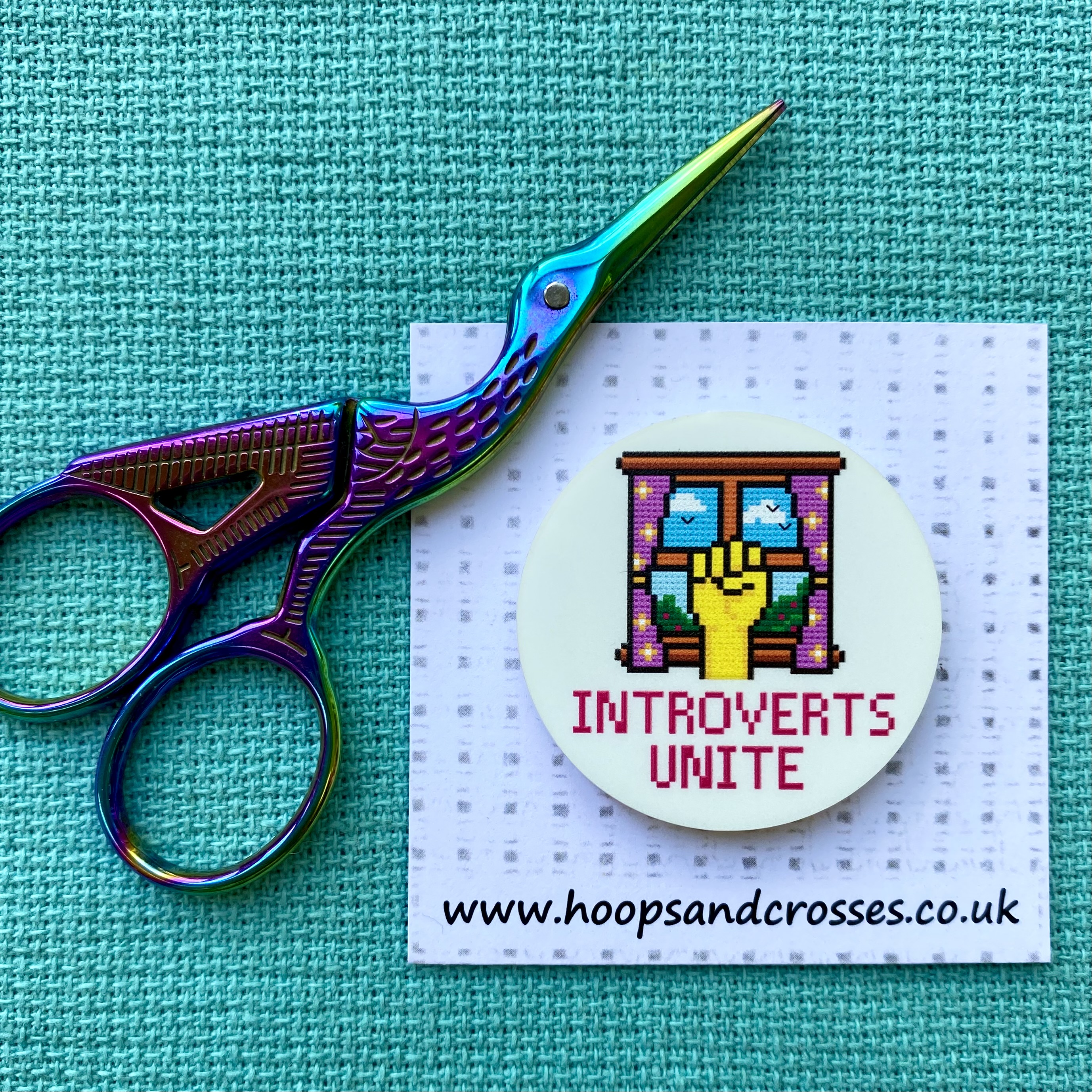 Product Image of Introverts Unite Needle Minder #3