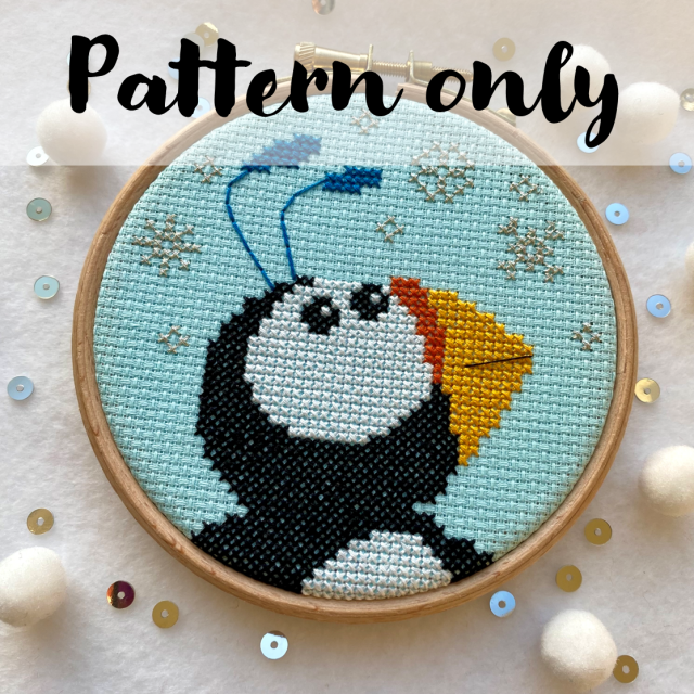 Arctic Puffin pattern 1