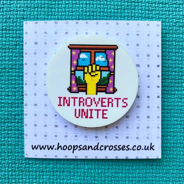 Product Image of Introverts Unite Needle Minder #2