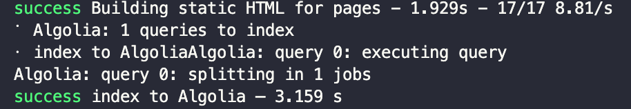 algolia-build