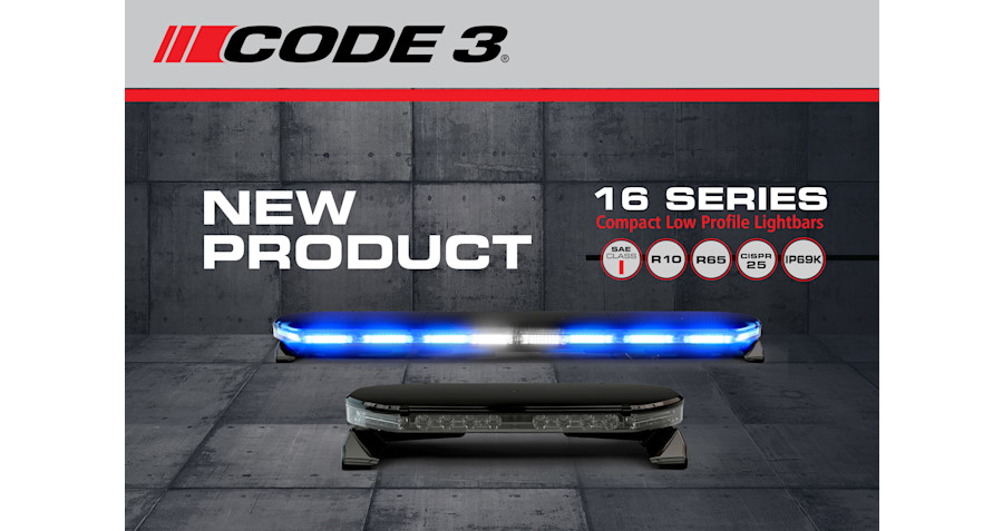 Code 3 Launches New 16 Series - Code 3