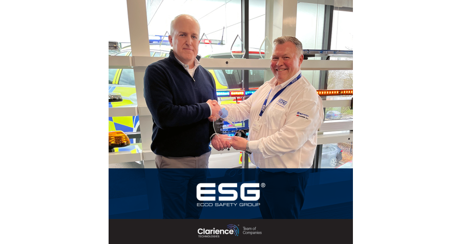 ECCO Safety Group EMEA wins Clarience Safety Award