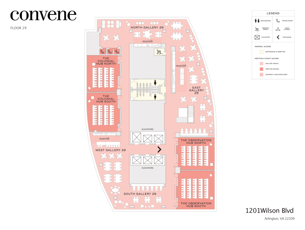Floor Plan - 1201 Wilson Blvd 29thfl