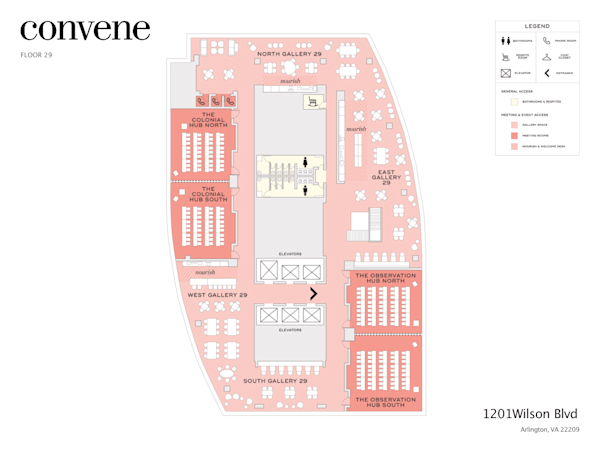 Floor Plan - 1201 Wilson Blvd 29thfl