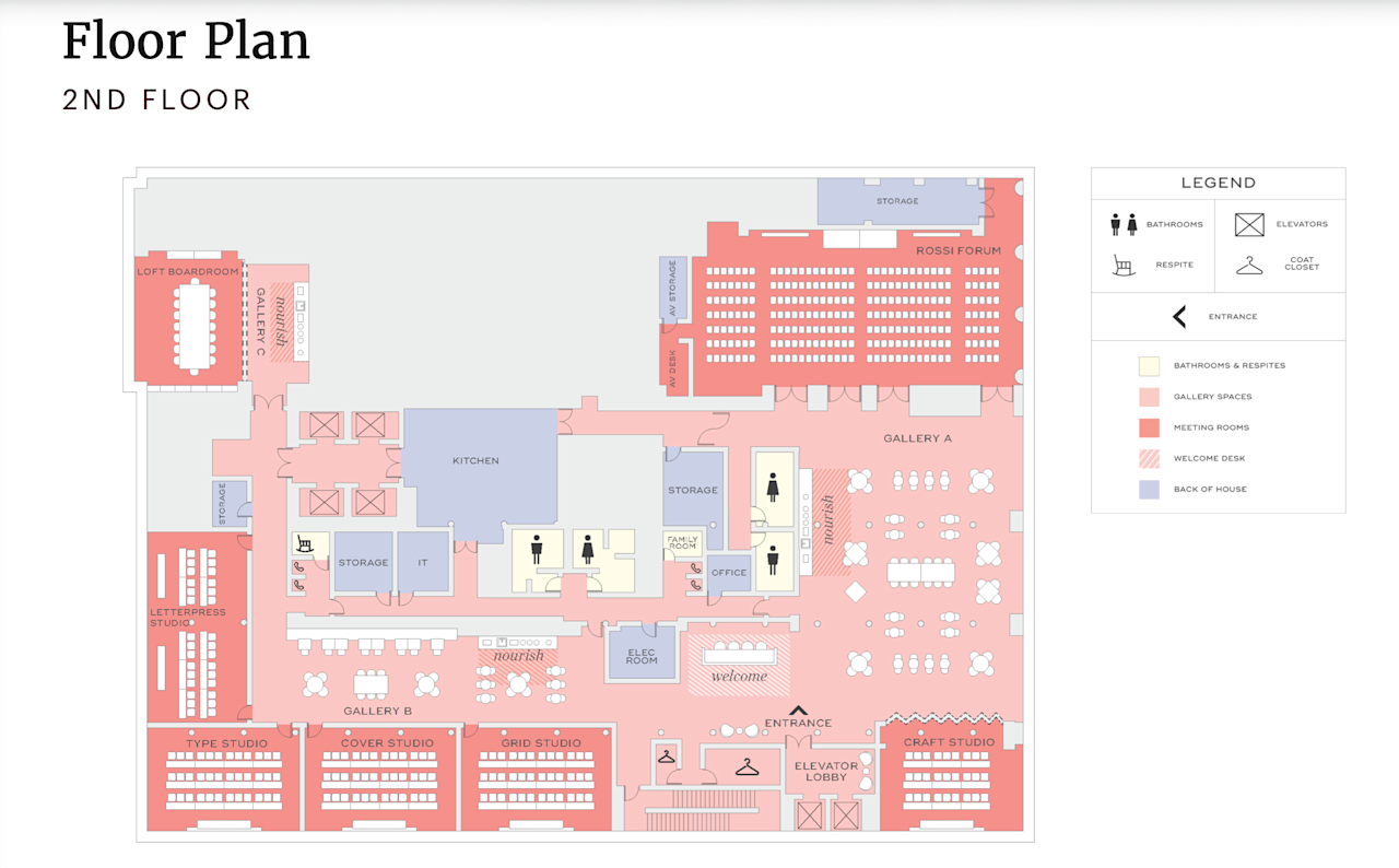 Convene 555 Broadway Floor Plan