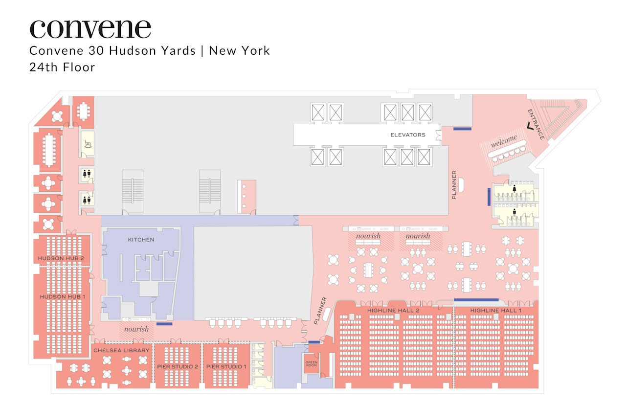 Convene 30 Hudson Yards Floor Plan