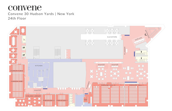 Convene 30 Hudson Yards Floor Plan