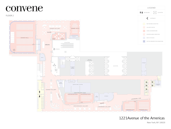 1221 Avenue of Americas Floorplan Quorum