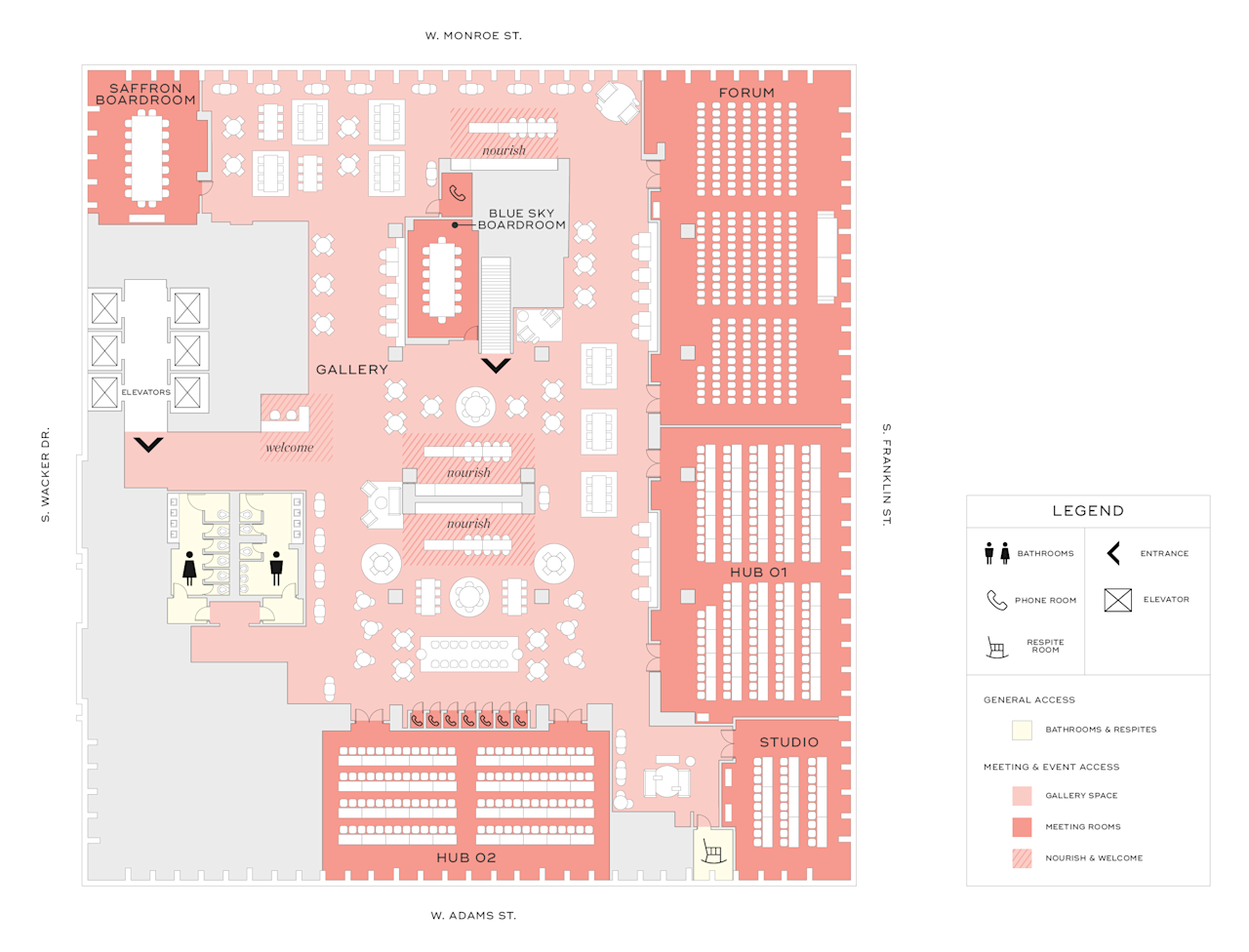 311 West Monroe Street | Tech-Enabled Meetings, Events & Office Spaces ...