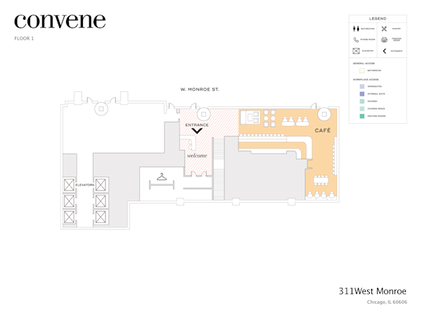 Floor Plan - 311 W Monroe Meetings 2ndfl