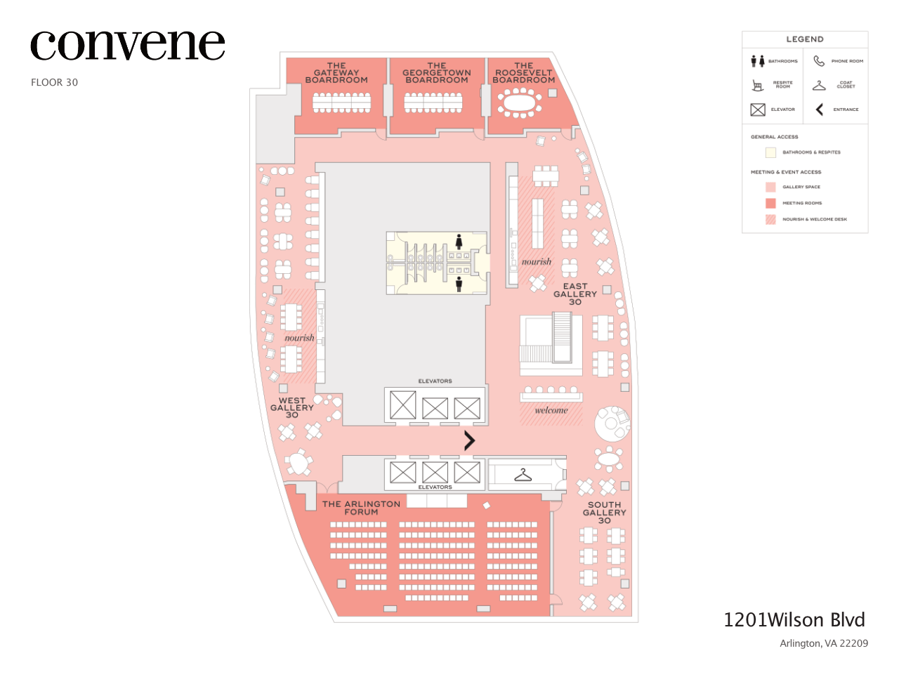 Floor Plan - 1201 Wilson Blvd 30thfl
