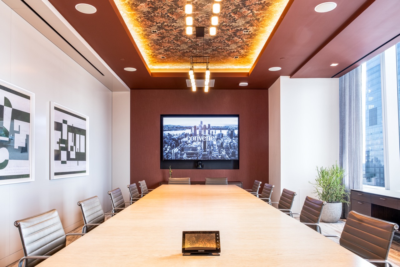 River Walk Boardroom 4 at Convene 30 Hudson Yards